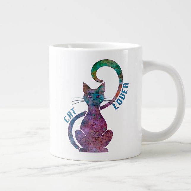 Grande Tasse Amoureux des chats (Droite)