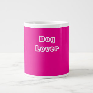 Grande Tasse Amoureux des chiens Animaux de compagnie propriéta