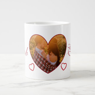 Grande Tasse amoureux design cadeau personnalisé spécial pour l