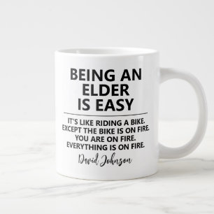 Grande Tasse Amusant JW Elder Cadeau Idée Pioneer Appréciation 