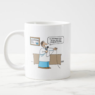 Grande Tasse Amusant proctologue karaoké chantant la chanson