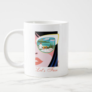 Grande Tasse Amusons-nous - Le Lotus Blanc