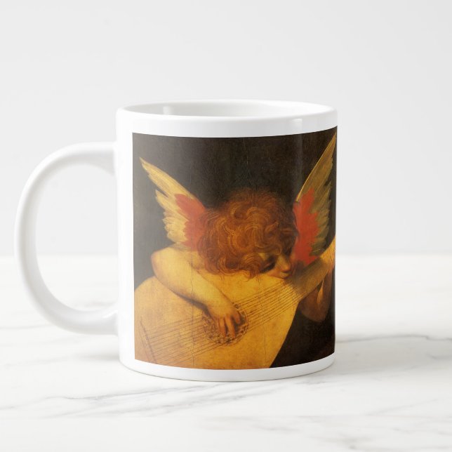 Grande Tasse Ange musicien jouant du luth par Rosso Fiorentino (Gauche)
