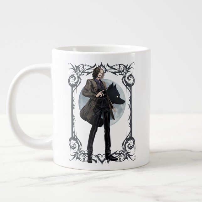 Grande Tasse Animagus noir Anime Sirius (Gauche)