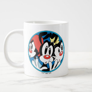 Grande Tasse Animaniacs Warner Siblings Circle Graphic