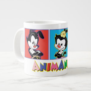 Grande Tasse Animaniacs   Yakko, Dot, & Wakko Panel Graphic