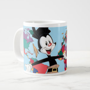 Grande Tasse Animaniacs   Yakko's World Map Graphic