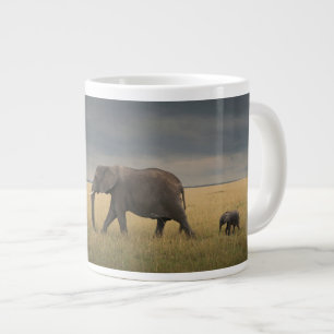 Grande Tasse Animaux de bébés cutest   African Elephant Family