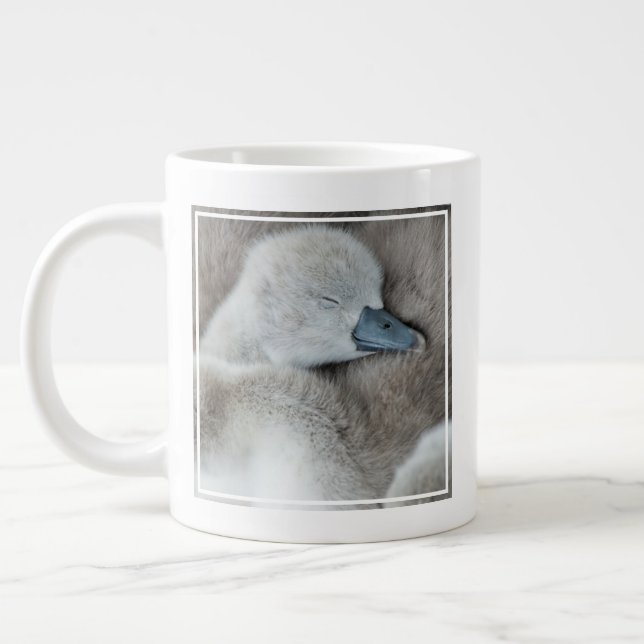 Grande Tasse Animaux de bébés cutest | Bébé Mute Swan (Gauche)