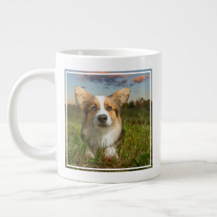 Grande Tasse Animaux de bébés cutest Corgi dans le nuage