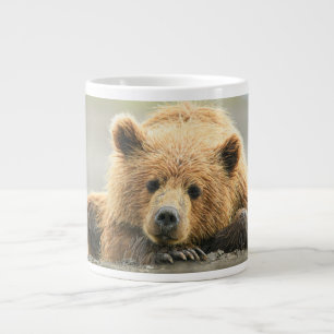 Grande Tasse Animaux de bébés cutest Cub d'ours Brown côtier
