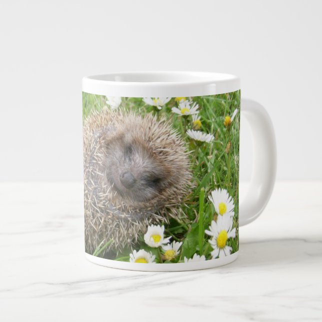 Grande Tasse Animaux de bébés cutest | Hérisson espagnol (Devant droit)