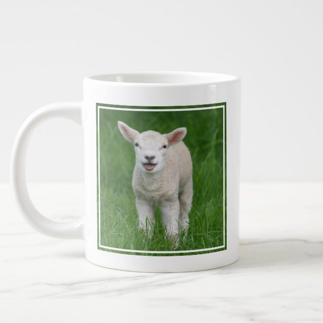 Grande Tasse Animaux de bébés cutest | Lil Lamb (Gauche)