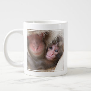 Grande Tasse Animaux de bébés cutest   Singe des neiges