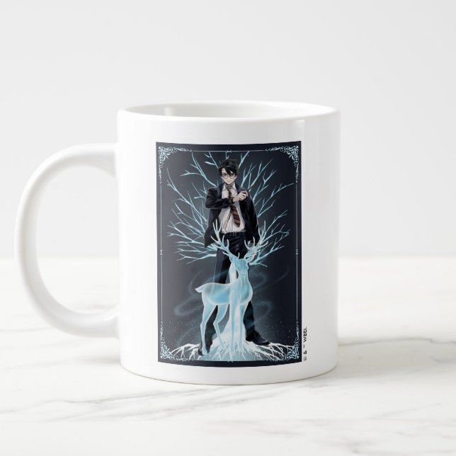 Grande Tasse Anime HARRY POTTER™ Stag Patronus (Gauche)