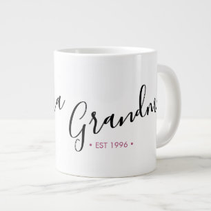 Grande Tasse Année de création personnalisée pour grand-mère