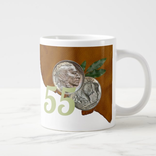 Grande Tasse Anniversaire de Double Nickel "55" (Droite)