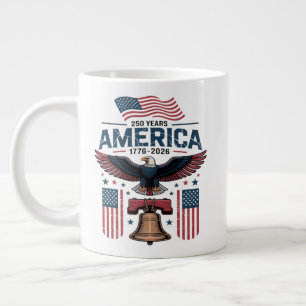 Grande Tasse anniversaire des 250 ans de l'Amérique