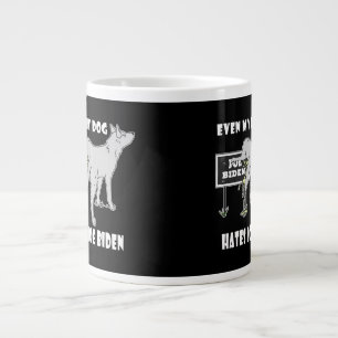 Grande Tasse Anti Joe Biden Mon Chien déteste Biden Humour poli