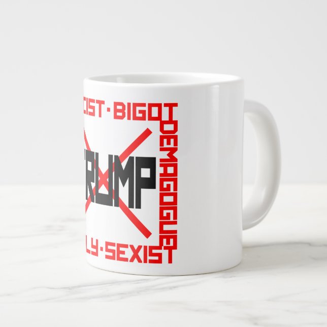 Grande Tasse Anti-Trump (Devant droit)