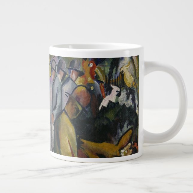 Grande Tasse Août Macke| Jardin zoologique I (Droite)
