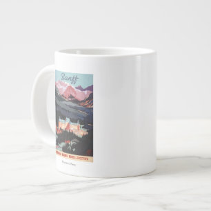 Grande Tasse Aperçu de l'affiche de l'hôtel Banff Springs
