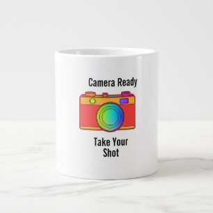 Grande Tasse Appareil prêt, prenez votre photo