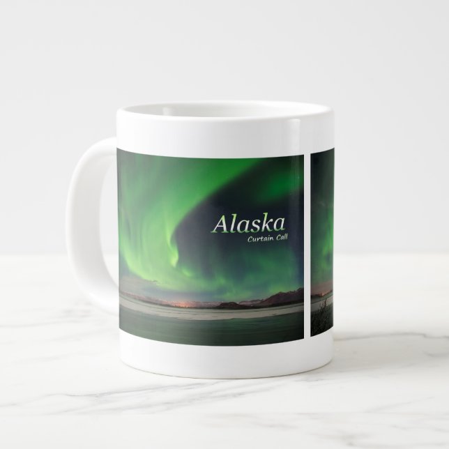Grande Tasse Appel du rideau de l'Alaska (Devant gauche)