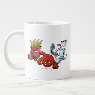 Grande Tasse Aqua Ado Force de la faim Anime Graphisme
