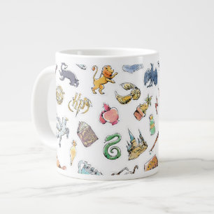 Grande Tasse Aquarelle Harry Potter Icons