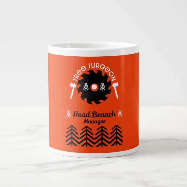 Grande Tasse Arboriste Tree Surgeon (Devant)