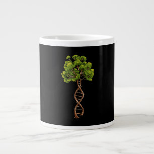 Grande Tasse Arbre De La Vie Science Génétique Milieu Biologi