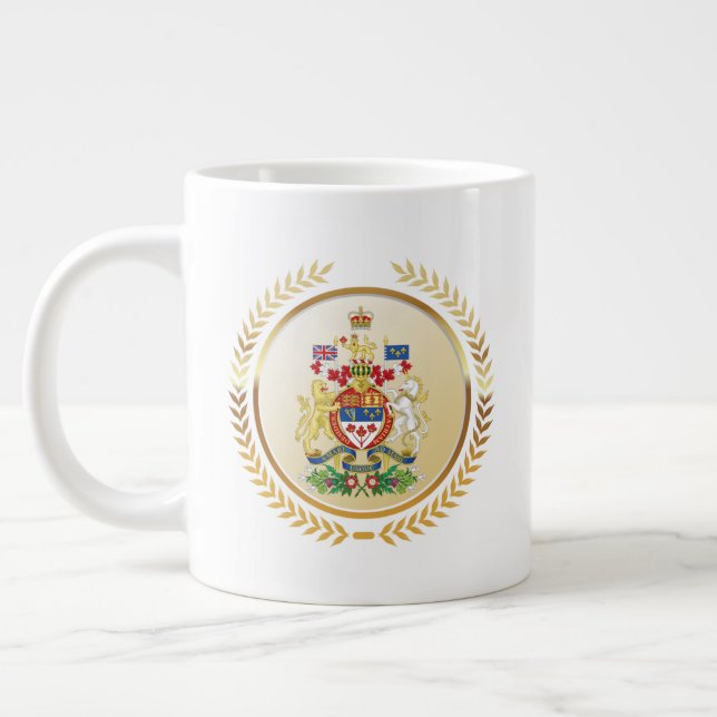 Grande Tasse Armoiries du Canada (Gauche)
