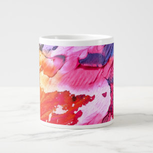 Grande Tasse Arrière - plan d'art Abstrait