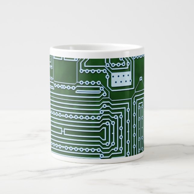 Grande Tasse Arrière - plan de carte de circuit (Devant)