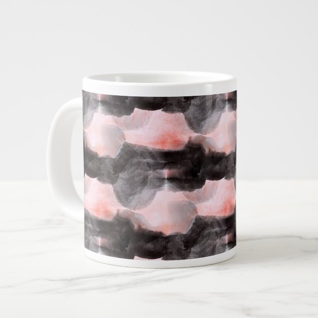 Grande Tasse Arrière - plan de texture de conception transparen (Devant gauche)