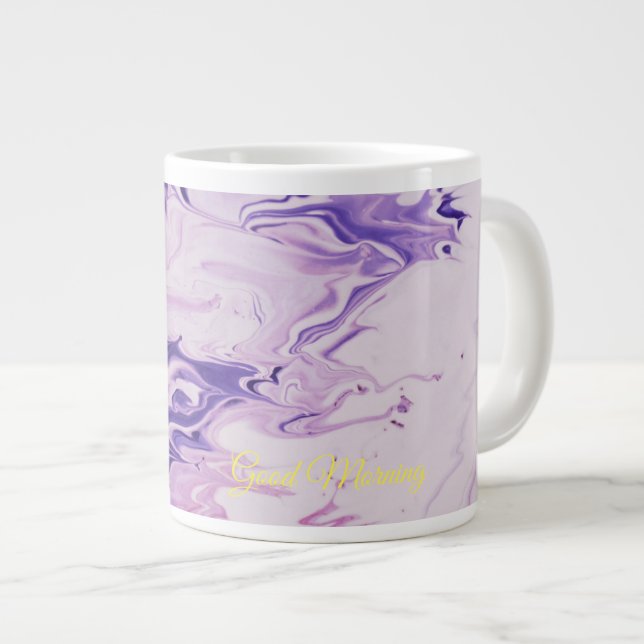 Grande Tasse Art Abstrait Design Drinkware (Devant droit)