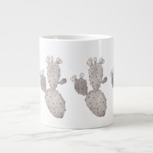 Grande Tasse Art de cactus