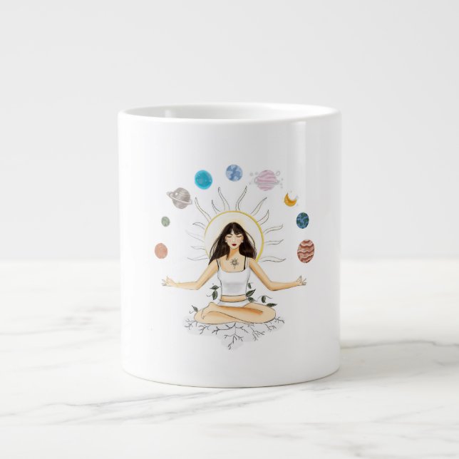 Grande Tasse art de la méditation (Devant)
