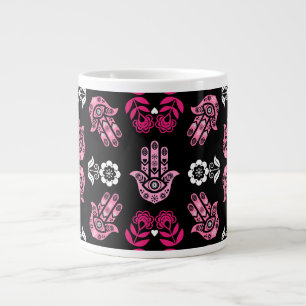 Grande Tasse Art de protection de la main Hamsa