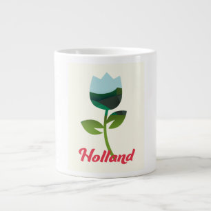 Grande Tasse art de vacances de tulipe de Hollande