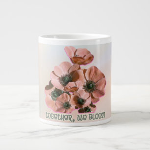 Grande Tasse art floral rose