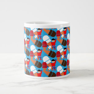 Grande Tasse Art vintage rétro de glace