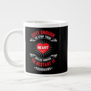 Grande Tasse Assez mignon pour arrêter votre coeur suffisamment