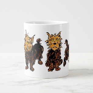 Grande Tasse Assistant vintage de Oz, Toto mignonne Chien de Ch