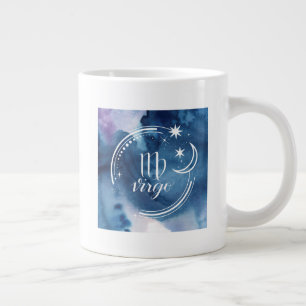 Grande Tasse Astrologie de l'aquarelle - Virgo