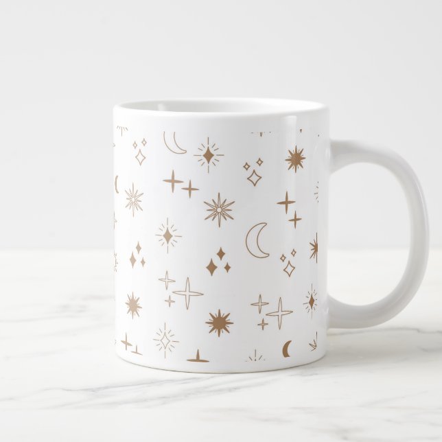 Grande Tasse Astrologie Star Motif (Droite)