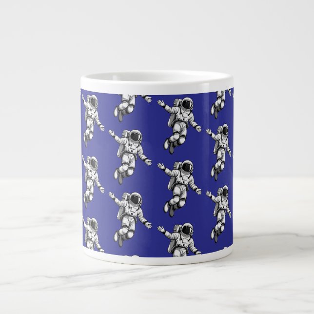 Grande Tasse Astronaute dans l'espace (Devant)