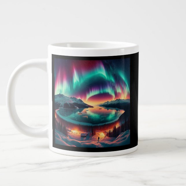 Grande Tasse Aureola Borealis en Alaska (Gauche)