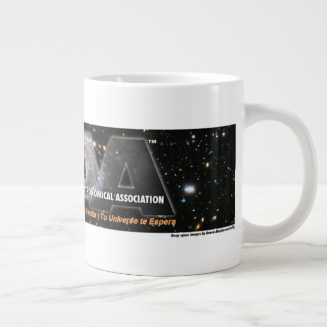 Grande Tasse autocollant de logo SAAA (Droite)